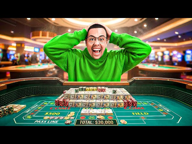 I CAN’T BELIEVE I MADE THIS MUCH FROM ONE CRAPS SESSION!