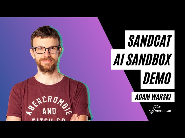 Sandcat AI Sandbox demo