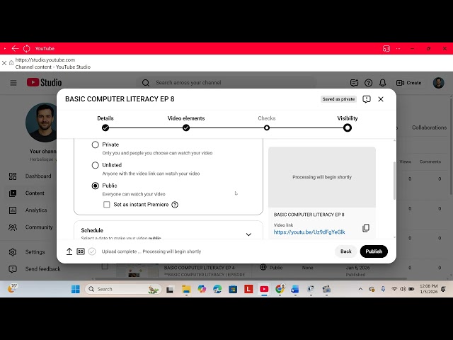 BASIC COMPUTER LITERACY EP 10