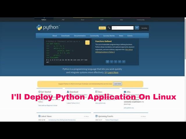 Deploy Your Python Application on Linux – Expert Setup & Support!