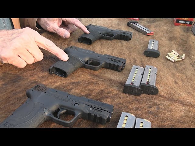 M&P Shield EZ Comparison: .30 Super Carry, 9mm, and .380.