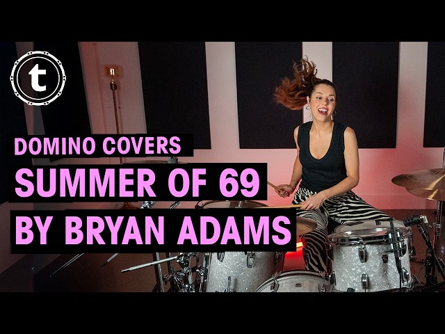 Domino Santantonio covers Summer of 69 by Bryan Adams! #drums #drumcover
