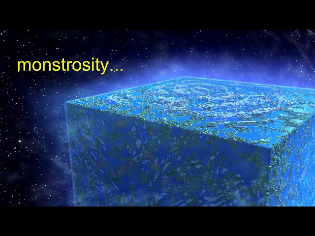 Minecraft is Bigger than the Universe, by the way