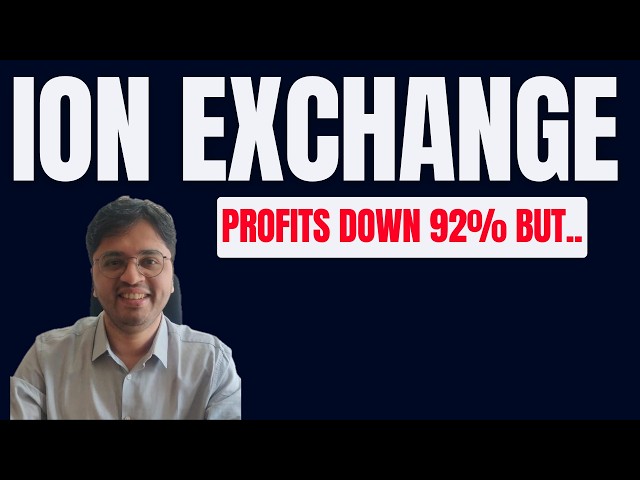 Is the Story Over for ION EXCHANGE? I Q1 Results Out