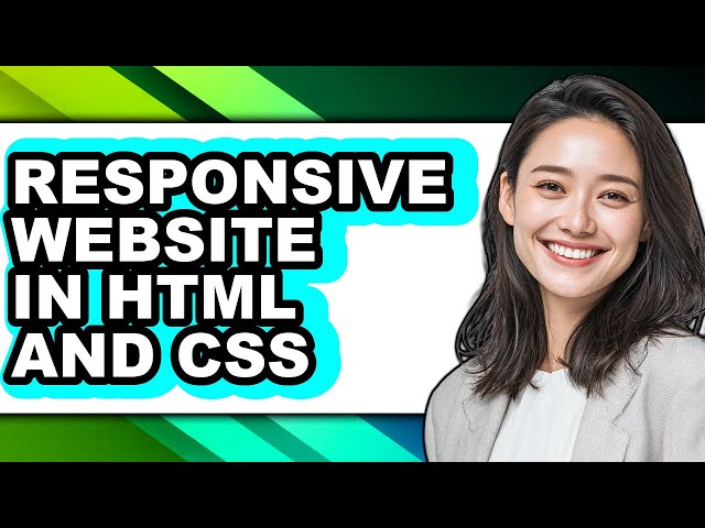 How to Responsive Website in Html and Css (full Guide)