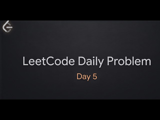 LeetCode Daily Problem | Day 5 | 1386. Cinema Seat Allocation