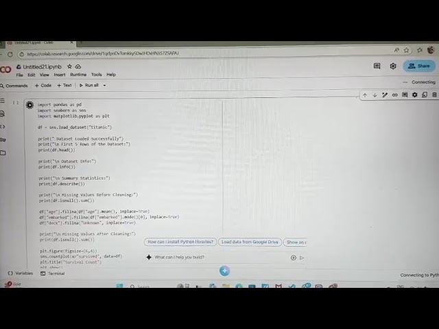 EXPLORATORY DATA ANALYSIS (EDA)
