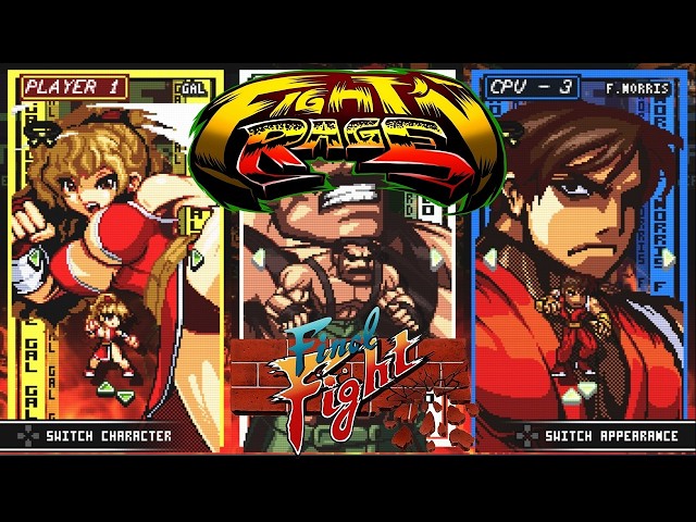 Fight'N Rage x Final Fight skin Mod - GAMEPLAY [BEAT EM UP]