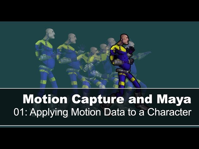 Motion Capture and Maya - Pt 1 Applying Motion Data to a Character