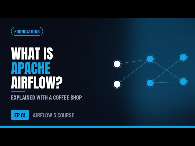 What Is Apache Airflow? Explained With a Coffee Shop (Airflow 3 Course #1)