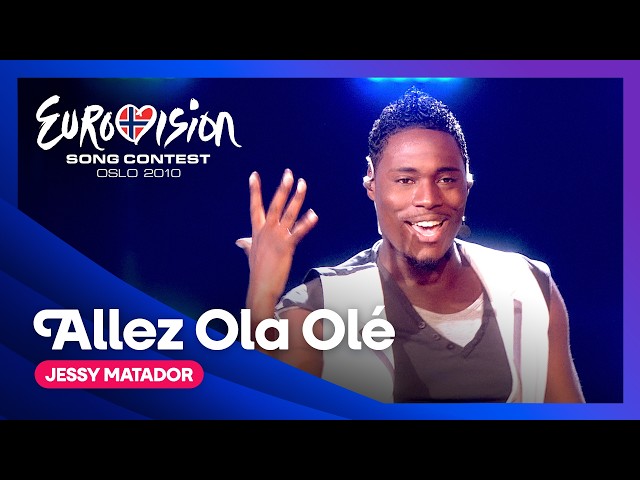 Jessy Matador - Allez Ola Olé (LIVE) | France 🇫🇷 | Grand Final | Eurovision 2010 | Remastered 📼