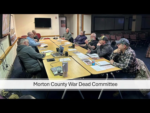 Morton County Memorial Plaza – Mandan Public Input Meeting (May 19, 2025)
