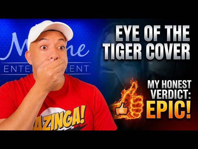 My Honest Reaction to Tommy Johansson's 'Eye Of The Tiger' | How Good Is It?