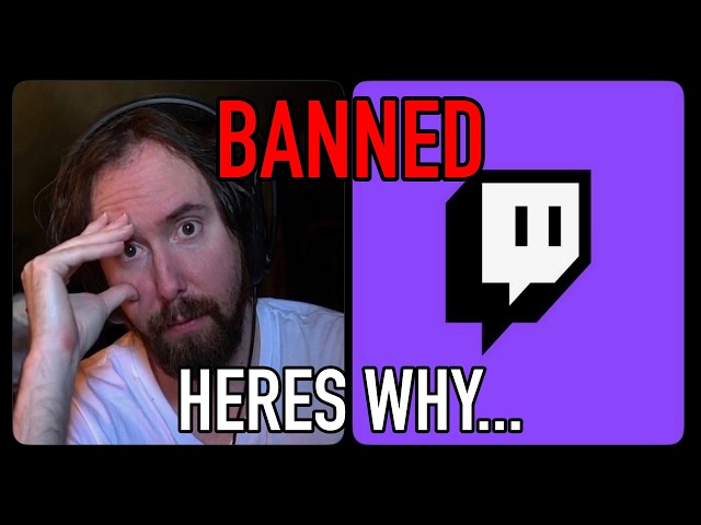 Asmongold BANNED on Twitch...