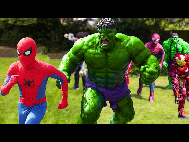 Spider-Man VS Hulk!!