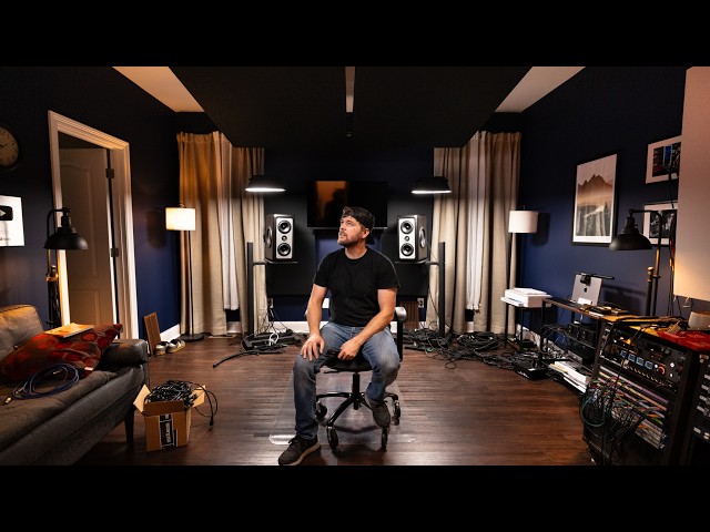 Building My EPIC Studio Control Room in a BEDROOM