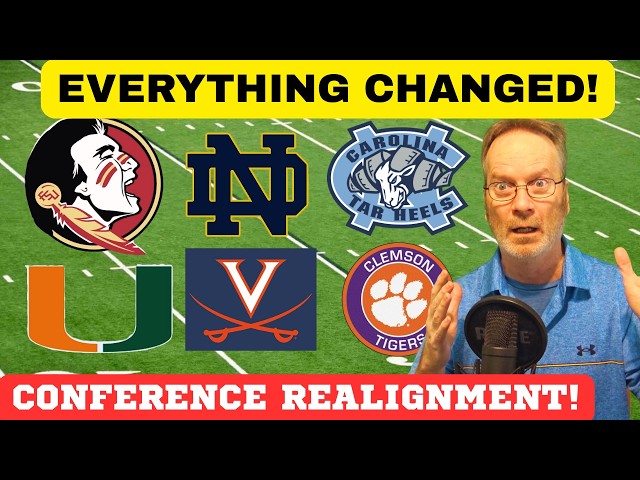 HUGE NEWS! CONFERENCE REALIGNMENT! Tennessee Football, FSU FOOTBALL, OHIO STATE, SEC football