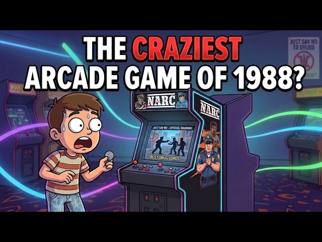 NARC: The Craziest Arcade Game of 1988?