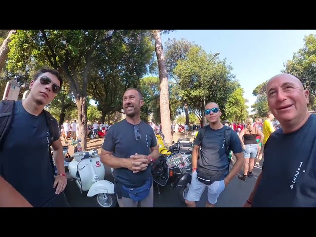 Malati di Vespa parte 4 - Parata Vespa World Day  Roma 27 06 20261