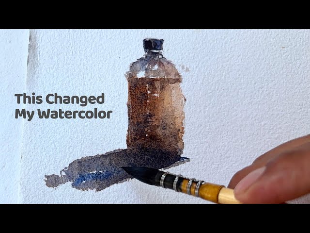 How I Learned to Capture SHADOWS In Watercolor (7 Days Exercise)
