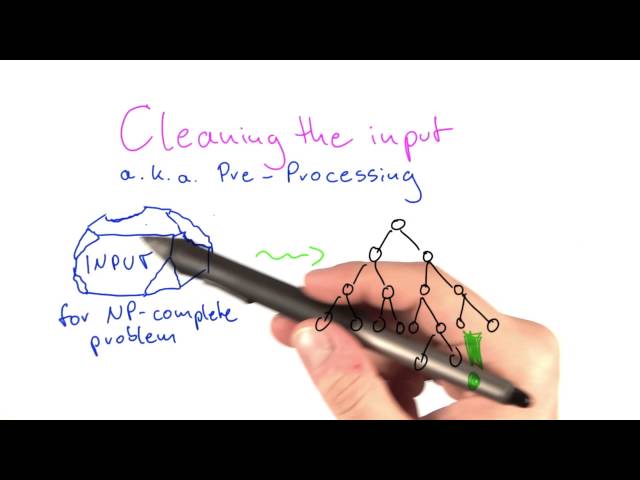 Preprocessing - Intro to Theoretical Computer Science