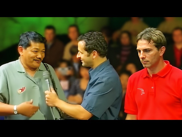 efren reyes praised his opponent before match — then gave him serious problems