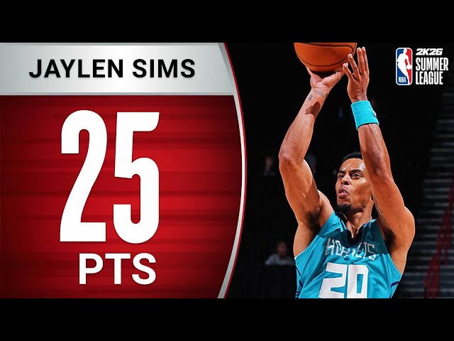 Jaylen Sims Scores 25 Points vs Thunder! | July 19, 2025