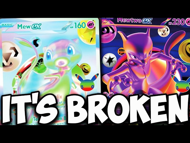 This New Mew ex Is BROKEN! 30th Anniversary Cards Revealed!
