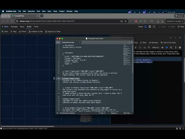 Simple Twine Dialogue Importer for Unity - Unity Asset Overview