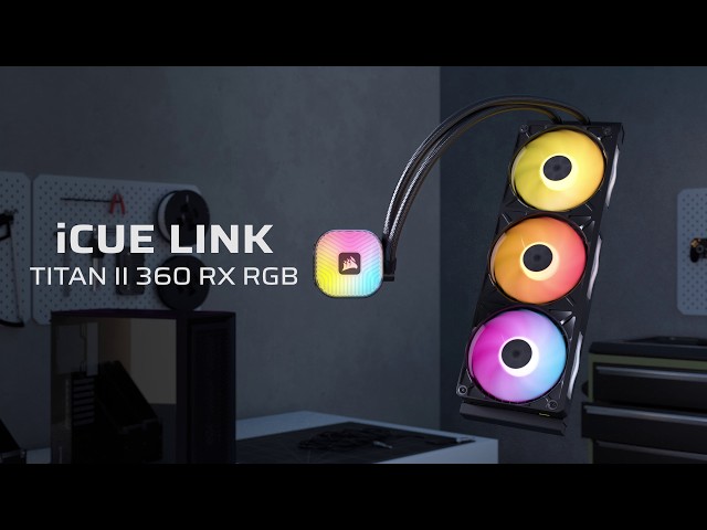 iCUE LINK TITAN II 360 RX RGB Liquid CPU Cooler - Cooling Evolved