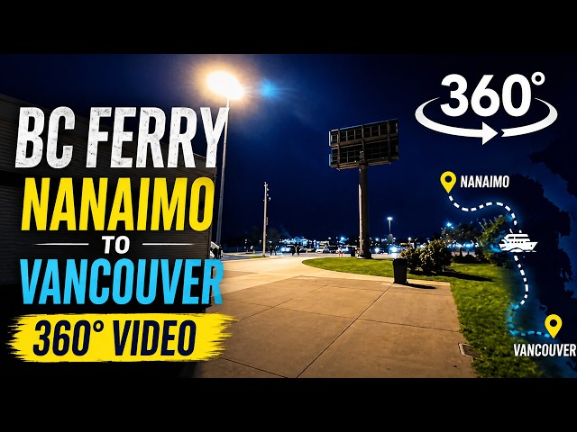 BC Ferry Nanaimo to Vancouver 360° Video