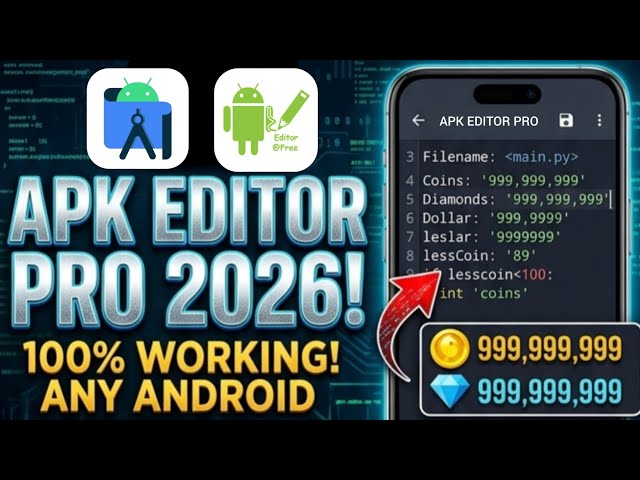 APK EDITOR PRO FREE DOWNLOAD LINK 2026 WORKING 100% Working ✅