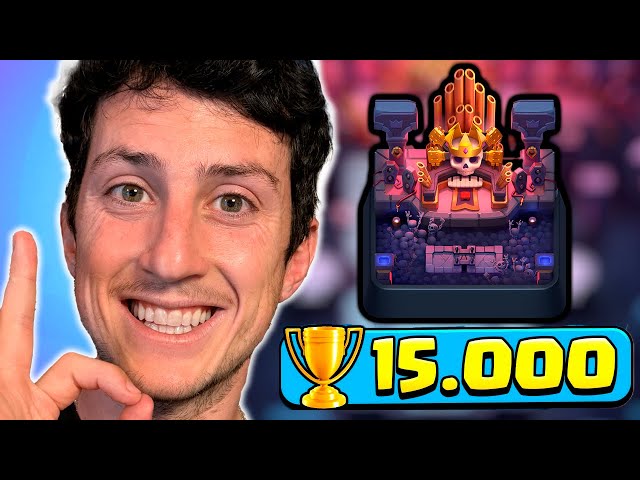 15000 TROPHIES in EASY MODE with PEKKA in Clash Royale