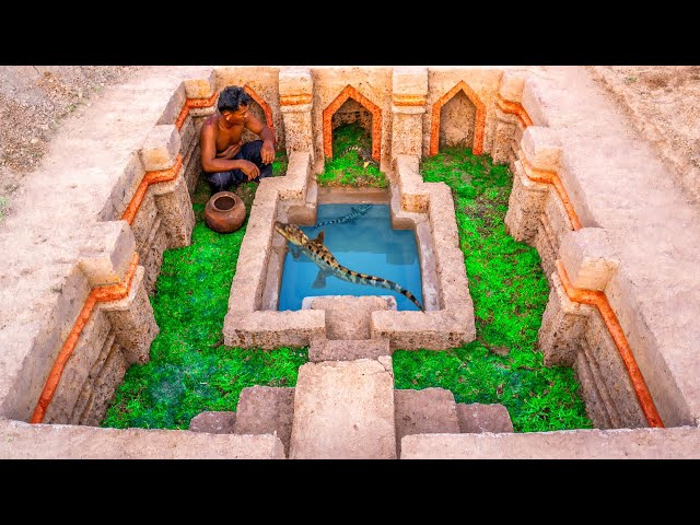 Build Underground Crocodile pond