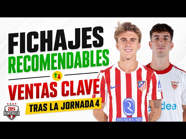 ✅ RADAR FANTASY J4 | Fichajes Recomendables + Tierlist de Ventas