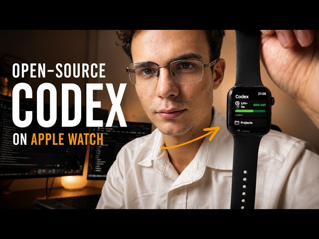 What if Codex could run from your Apple watch?