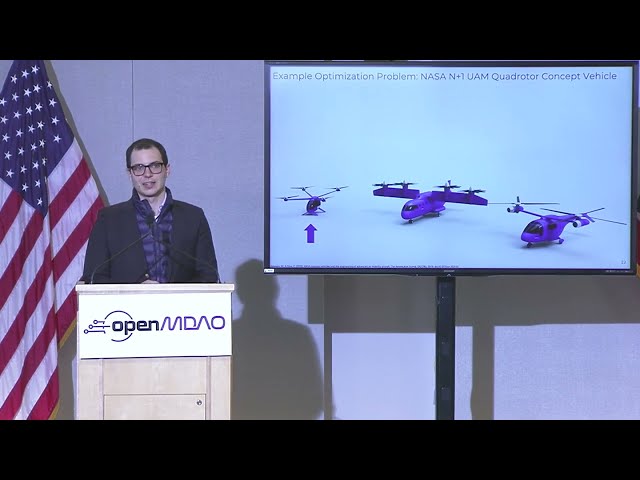 Aero-Structural-Acoustic Optimization for UAM - Bernardo Pacini - OpenMDAO Workshop 2022