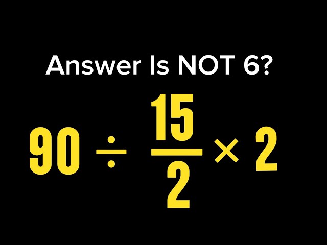 Maybe 1 in 10 People Can Solve This Pamdas Math Problem