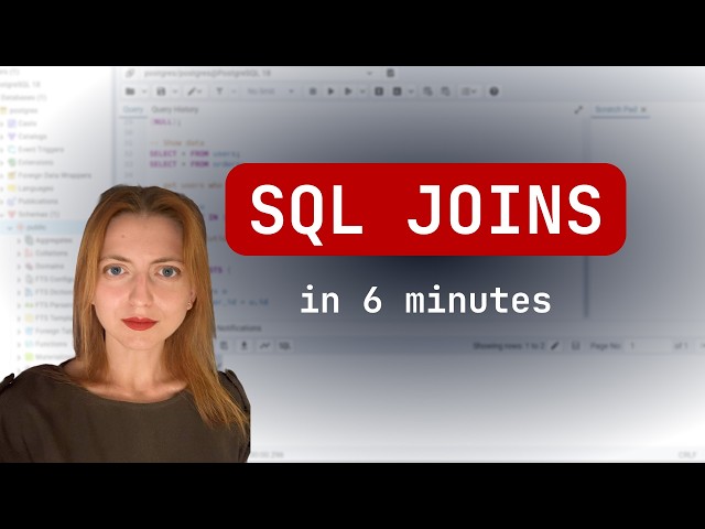 SQL JOIN Explained Simply | INNER JOIN vs LEFT JOIN vs RIGHT JOIN vs FULL JOIN