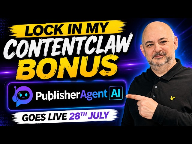 ContentClaw Bonus Unbeatable Lock In ContentClaw and PublisherAgentAI