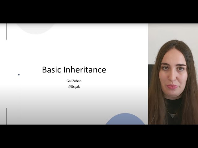 RE3011 03 01 Basic Inheritance