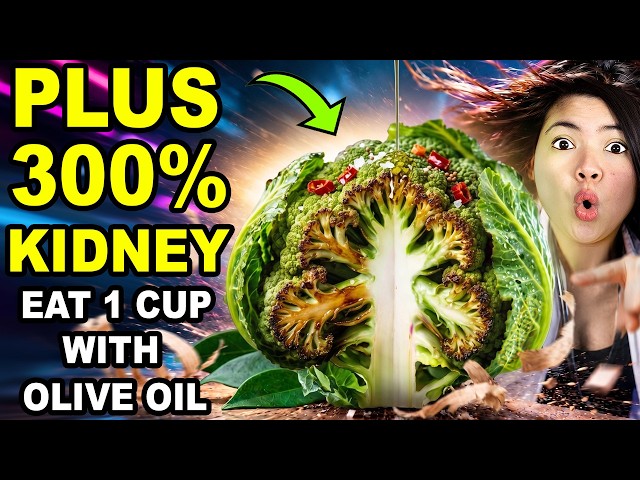 Study Shows Kidney Function JUMP (+300% GFR) After Eating 1 Cup with Olive Oil