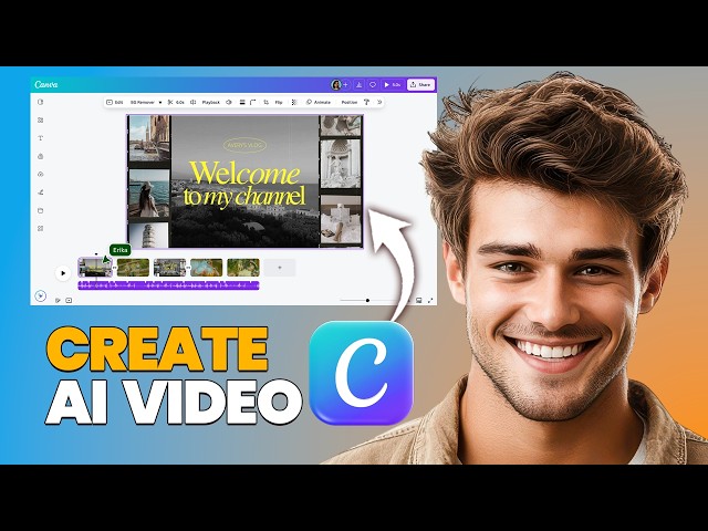 How to Create AI Videos in Canva (Easy AI Video Tutorial)