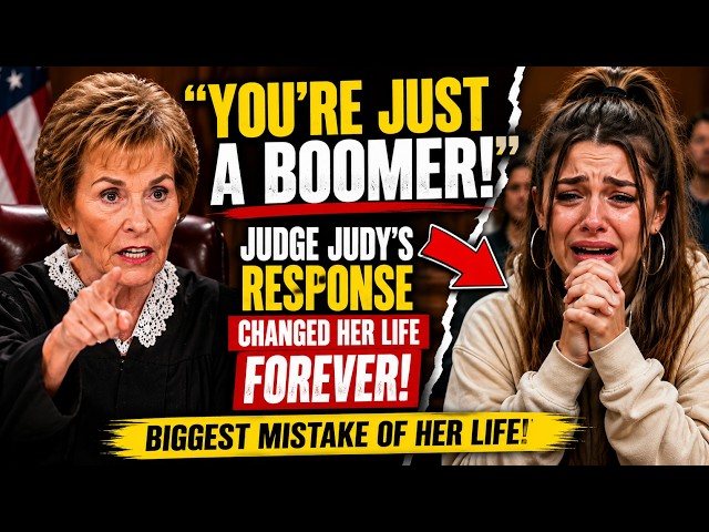 Teen Influencer Told Judge Judy "You're Just A Boomer —What Happened Next Destroyed Her Entire Life