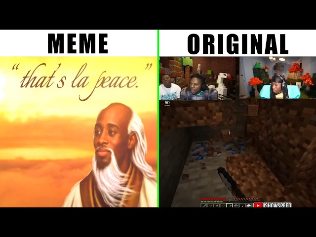 That's La Peace Original vs Meme