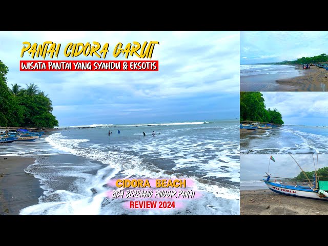 CIDORA BEACH, GARUT || A SEASONAL & EXOTIC BEACH TOURISM || SWIMMING || REVIEW 2024