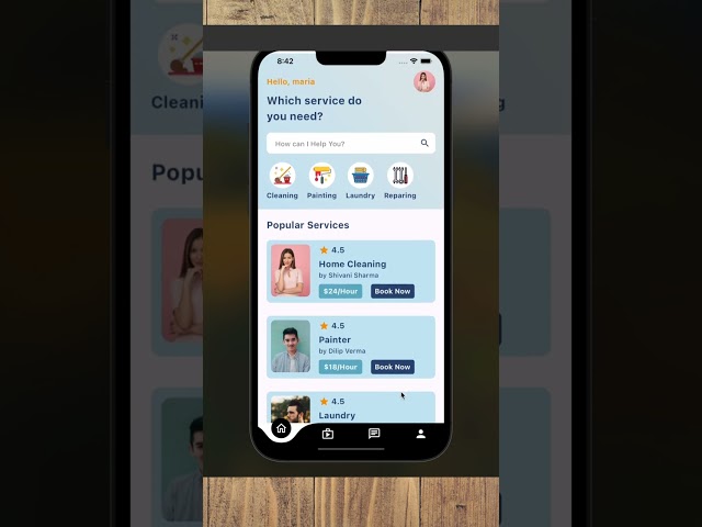 🔥📱 Service Booking App with Flutter #flutterapp #flutter #coding #programming