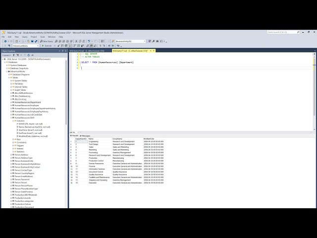 SQL SERVER ALTER TABLE COLUMN