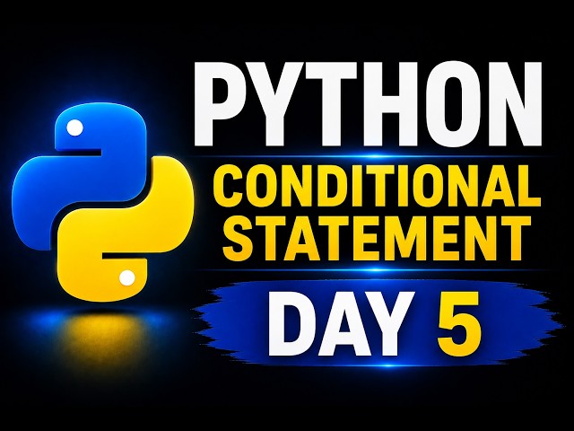 Day 5 | Conditional statement | if-else in python | Question on if-else #python