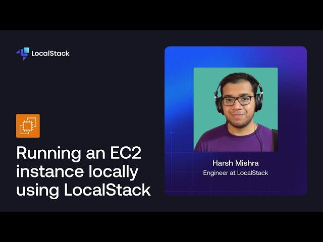 Running an EC2 instance locally using LocalStack
